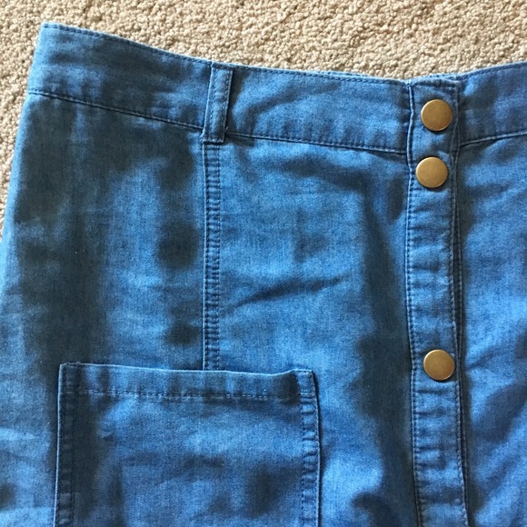 CHELSEA & VIOLET blue skirt - Picture 5 of 8